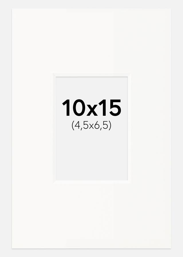 Galleri 1 Passepartout Offwhite (White Core) 10x15 cm (4,5x6,5)