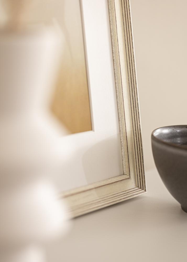 Galleri 1 Frame Shabby Chic Acrylic glass White 50x60 cm