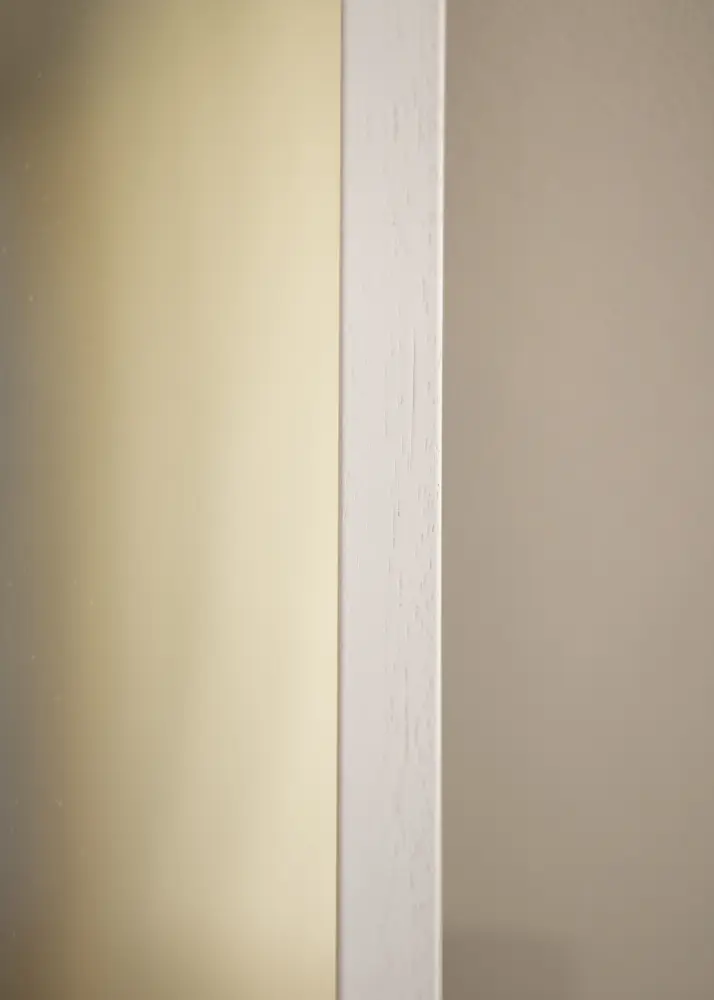 Ramverkstad Mirror Gävle White - Custom Size