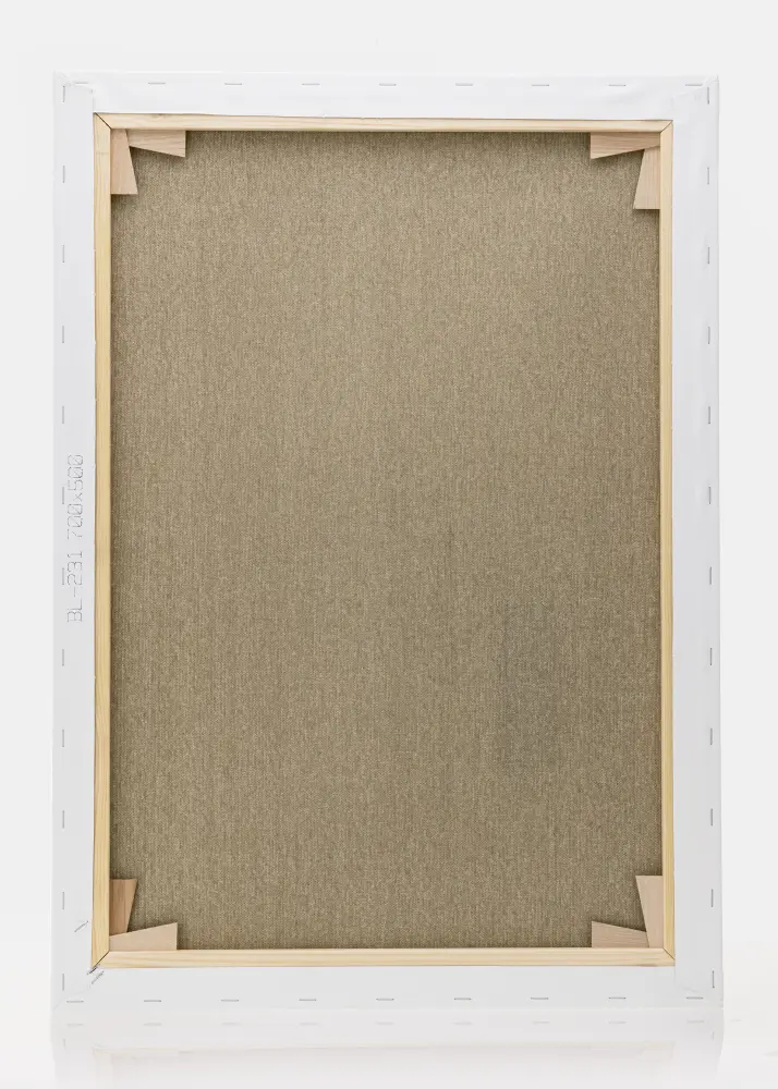Estancia Stretched Canvas Premium White 50x70 cm