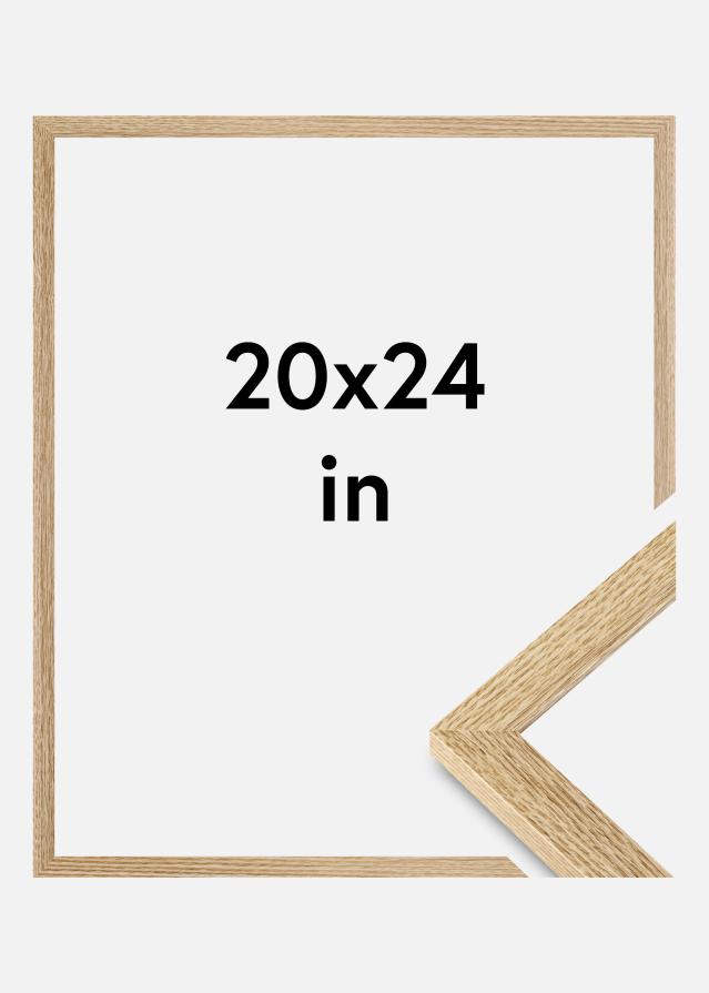 BGA Frame Selection Acrylic Glass Oak 20x24 inches (50,8x60,96 cm)