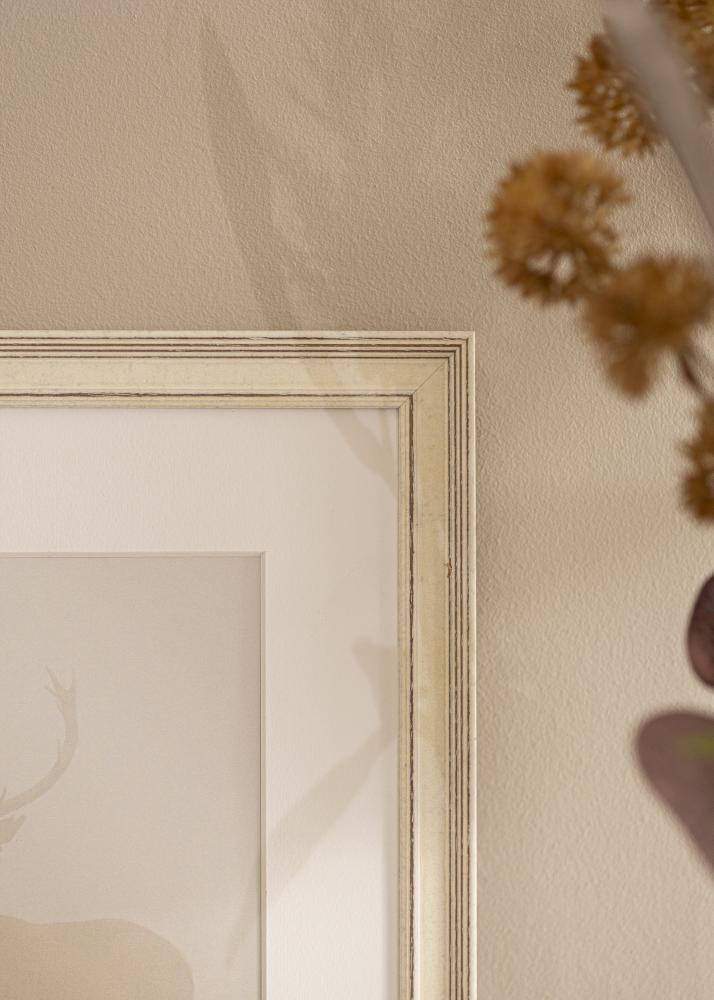 Galleri 1 Frame Shabby Chic Acrylic glass White 50x60 cm