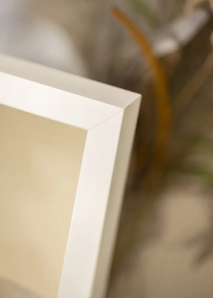 Ramverkstad Mirror Elegant White - Custom Size