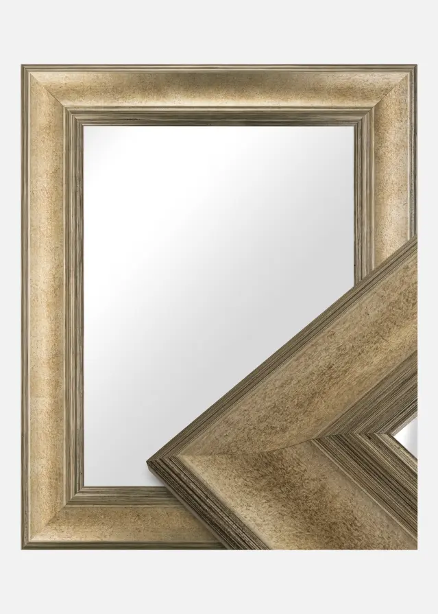 Ramverkstad Mirror Belfast Dark Silver - Custom Size