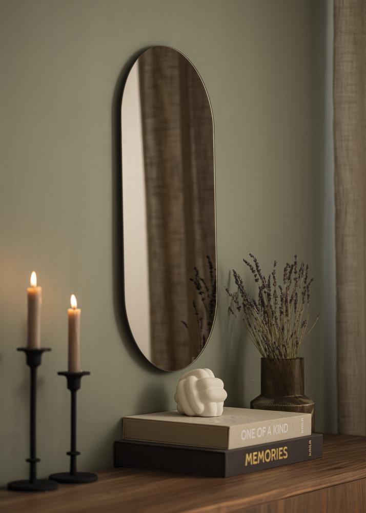 KAILA KAILA Mirror Oval Dark Bronze 35x70 cm