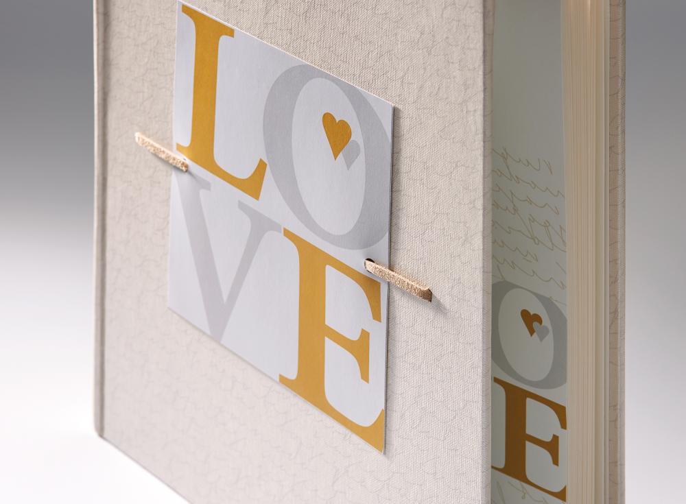 Walther Comunità Wedding album - 28x30.5 cm (50 White pages / 25 sheets)