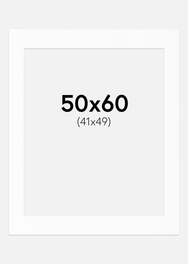 Artlink Mount White Standard (White Core) 50x60 cm (41x49)