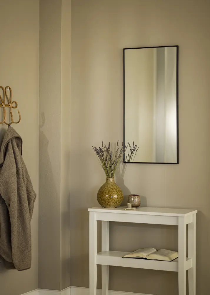 Incado Mirror Minimal Black 40x80 cm
