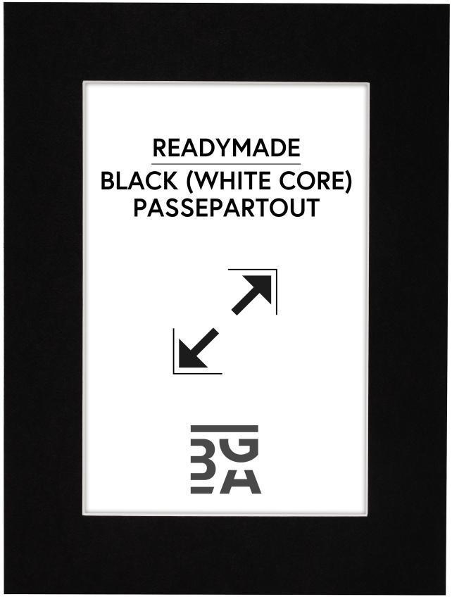 Galleri 1 Mount Canson Black (White Core) 15x20 cm (10x14)