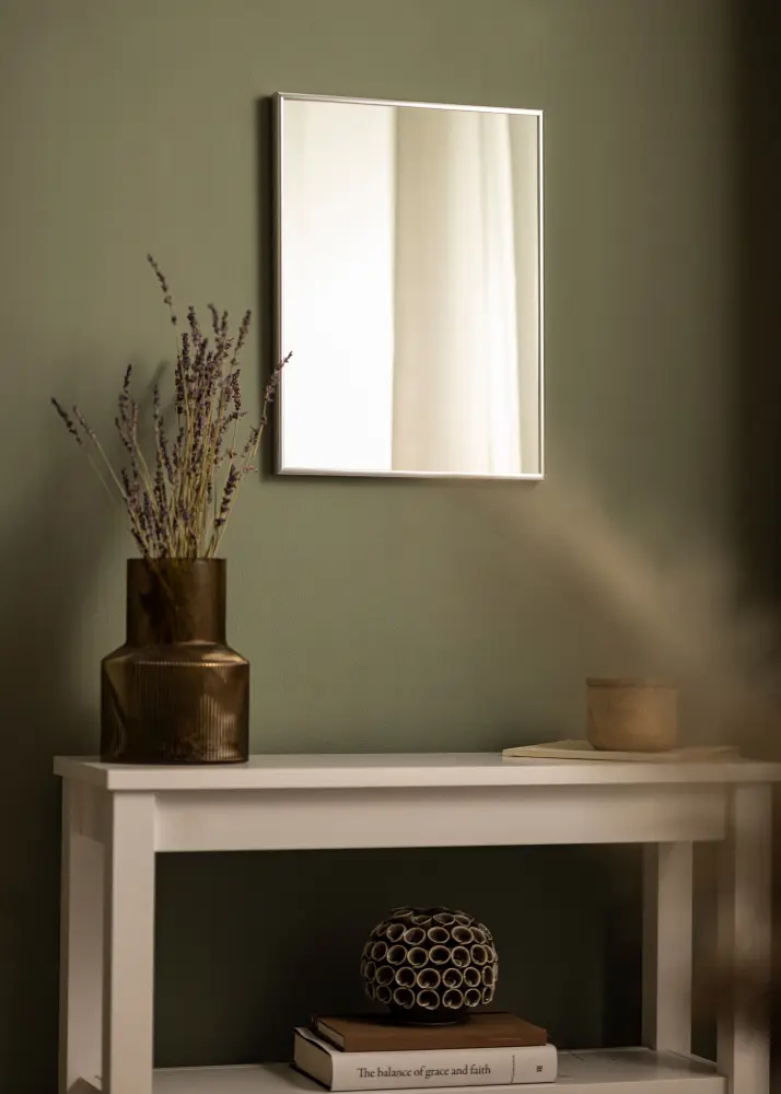 Ramverkstad Mirror Karlholm Silver - Custom Size