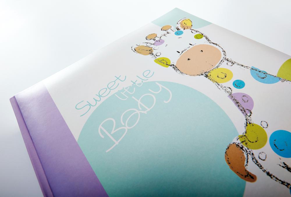 Walther Kima Baby album - 28x30.5 cm (50 White pages / 25 sheets)