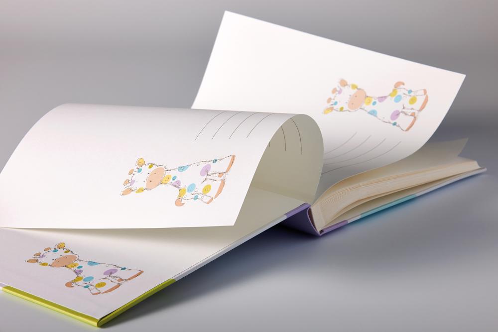 Walther Kima Baby album - 28x30.5 cm (50 White pages / 25 sheets)