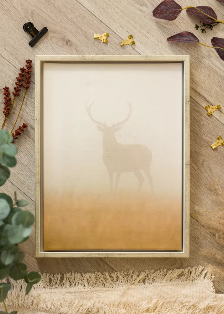 Ramverkstad Ra Canvas Frame White/Silver - Various Sizes