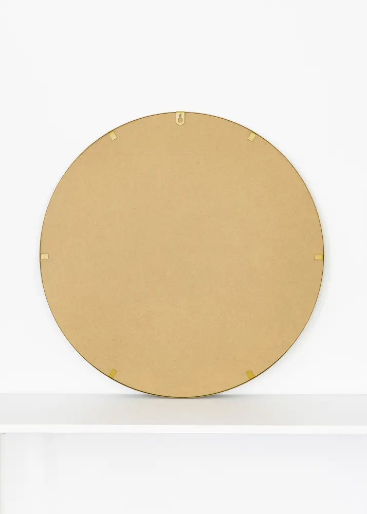 KAILA KAILA Round Mirror Triangles - Gold 55 cm Ø