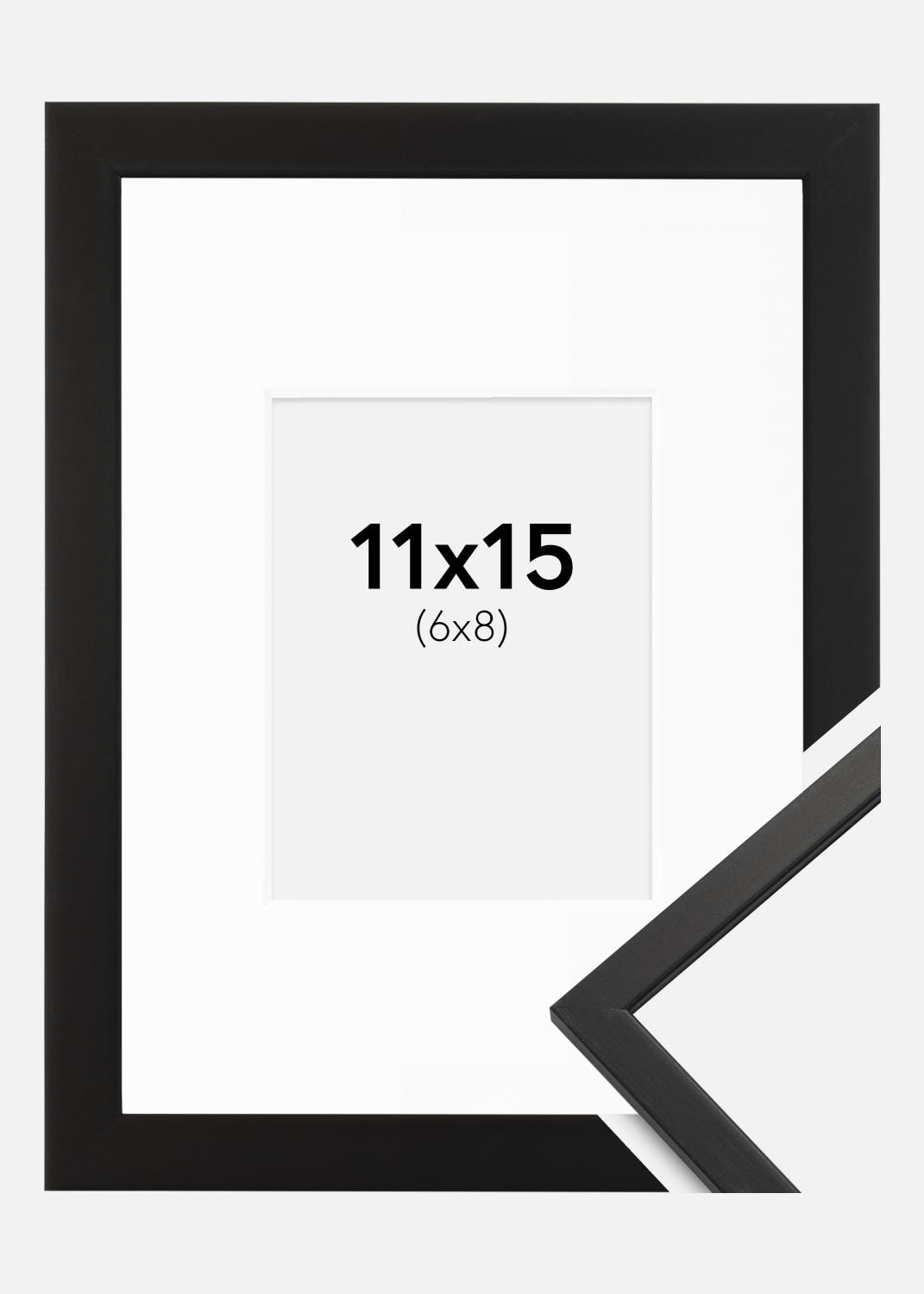 Product Image for Frame Edsbyn Acrylic Glass Black 11x15 cm - Picture Mount White 7x9 cm
