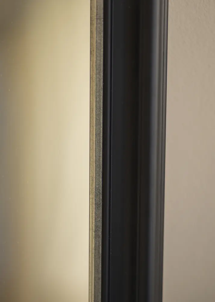 Ramverkstad Mirror Mora Black-Silver - Custom Size