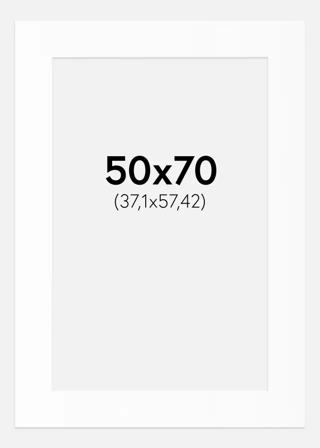 Artlink Mount White Standard (White Core) 50x70 cm (37,1x57,42)