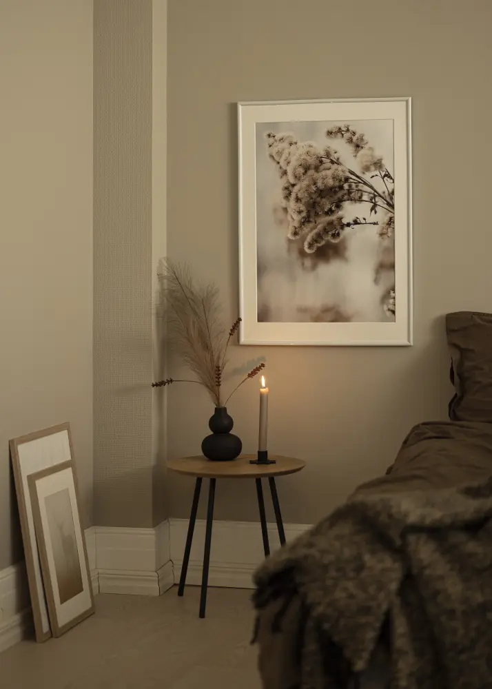 Ram med passepartou Frame Victoria White 70x100 cm - Picture Mount White 60x90 cm