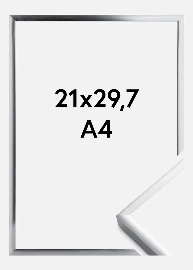 Artlink Frame Poster Aluminum Silver 21x29,7 cm (A4)