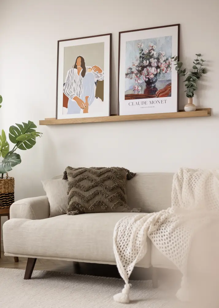 KAILA KAILA Picture Shelf Oak 150 cm