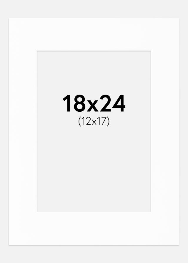 Galleri 1 Mount Canson White (White Core) 18x24 cm (12x17)