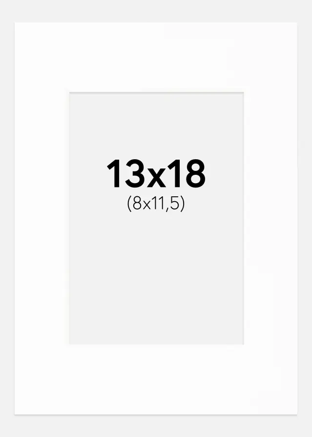 Galleri 1 Mount Canson White (White Core) 13x18 cm (8x11,5)