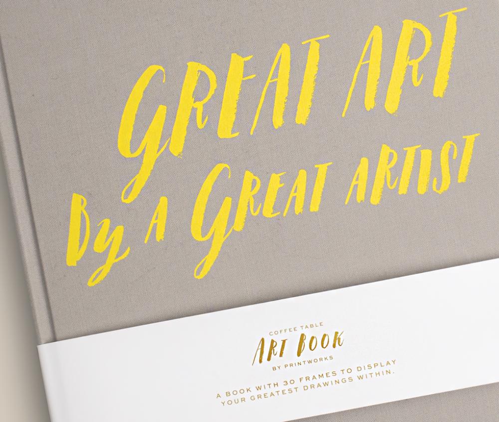 Printworks Great Art By A Great Artist - A Coffee Table Art Book (60 pages / 30 sheet)