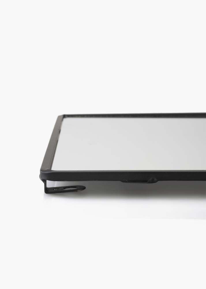 KAILA KAILA Mirror with shelf - Black 31x60 cm