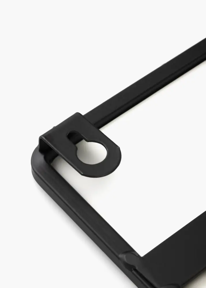 KAILA KAILA Mirror with shelf - Black 31x60 cm