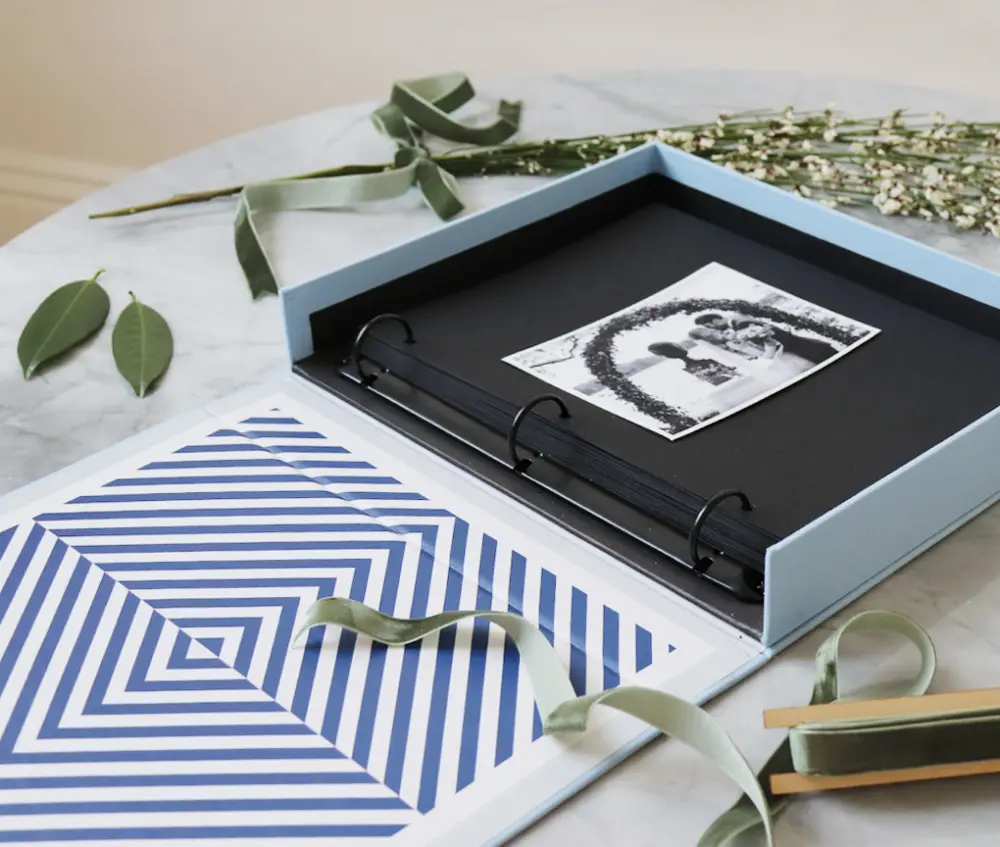 Focus Happily Ever After - A Coffee Table Photo Album (60 Black pages / 30 sheets)