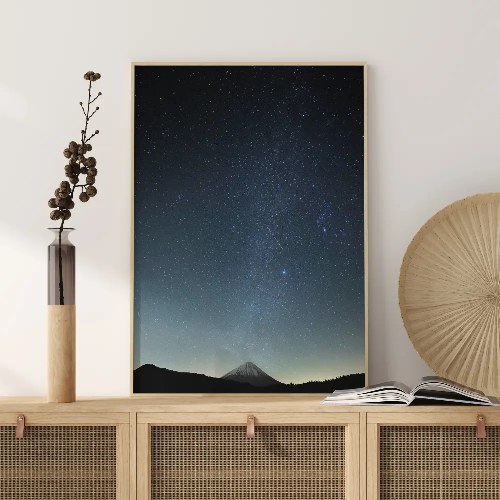 Bildverkstad Meteor Night Poster