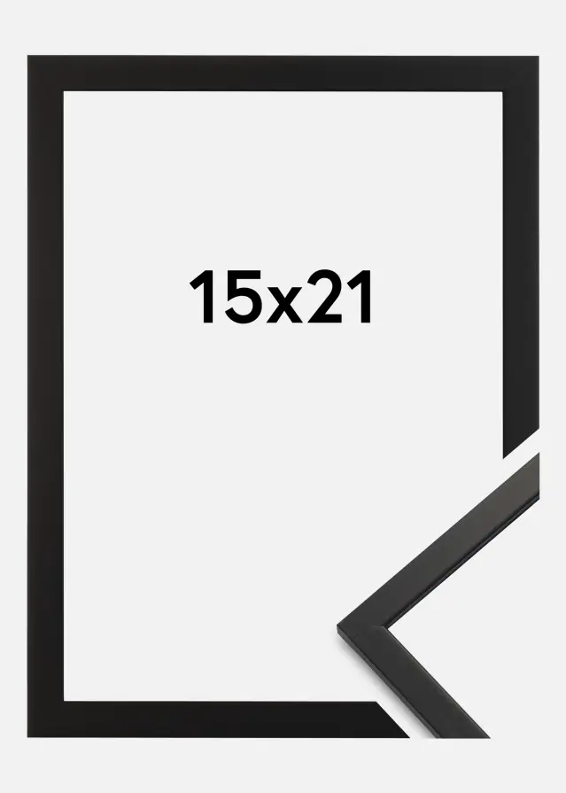 Galleri 1 Frame Edsbyn Acrylic Glass Black 15x21 cm (A5)
