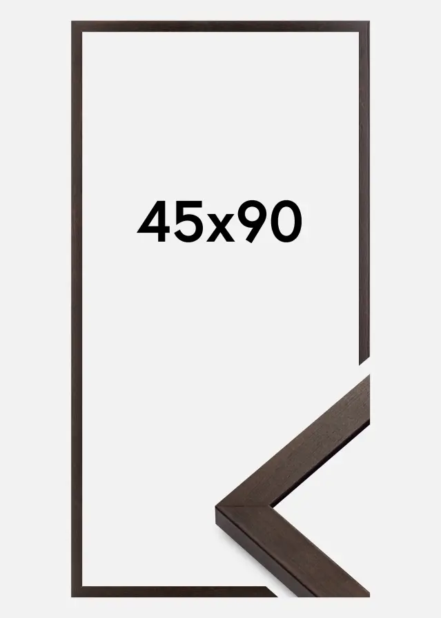 Artlink Factory I Frame Selection Acrylic Glass Walnut 45x90 cm