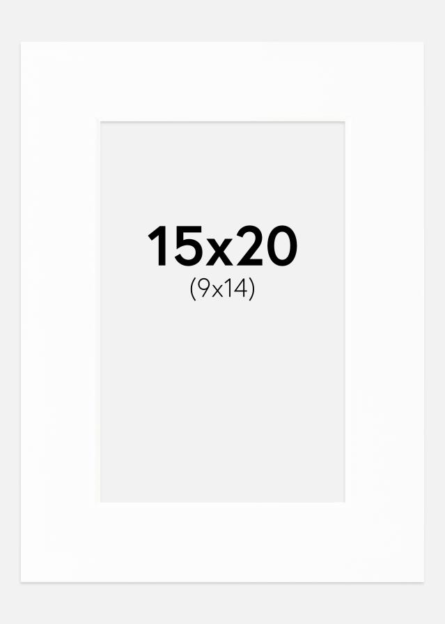 Galleri 1 Mount Canson White (White Core) 15x20 cm (9x14)