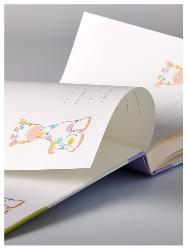 Walther Kima Baby album - 28x30.5 cm (50 White pages / 25 sheets)