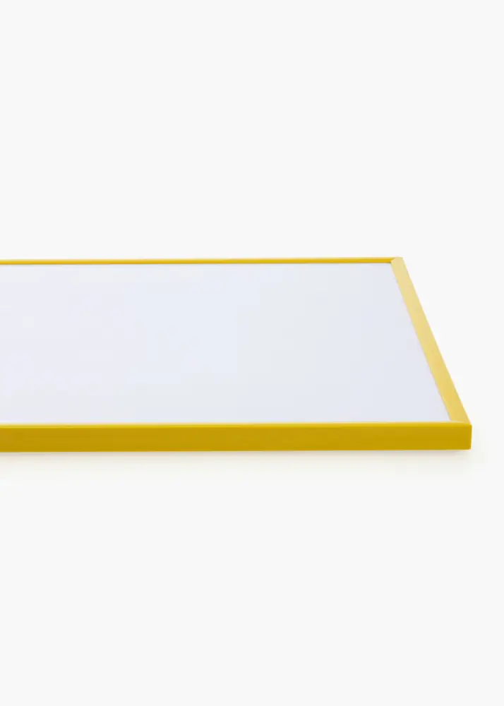 Ram med passepartou Frame New Lifestyle Yellow 50x70 cm - Picture Mount Black 42x59.4 cm