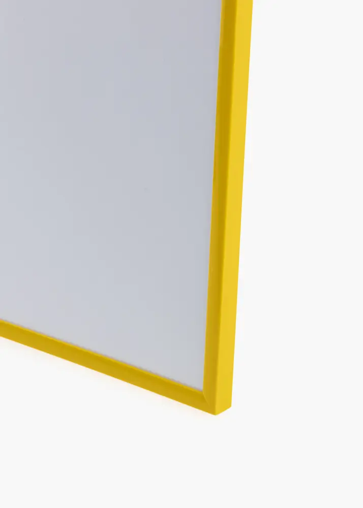 Ram med passepartou Frame New Lifestyle Yellow 50x70 cm - Picture Mount Black 42x59.4 cm