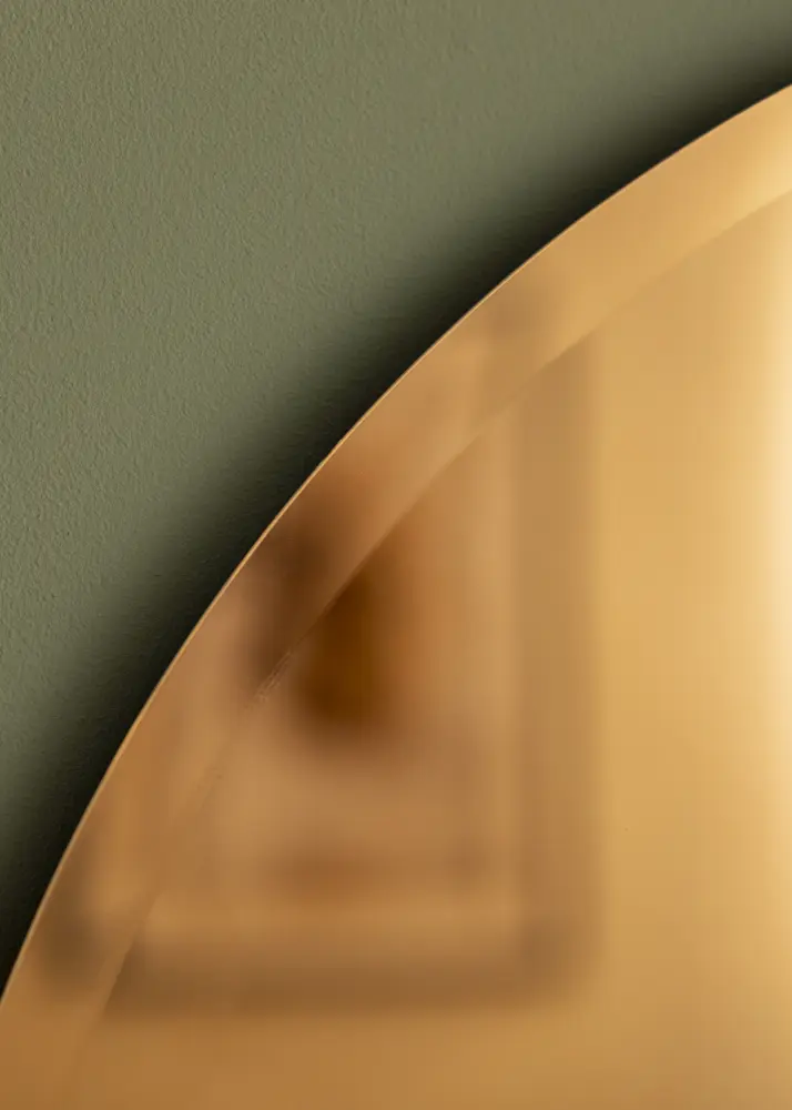 KAILA KAILA Round Mirror Rose Gold Deluxe 70 cm Ø