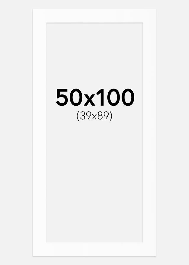 Artlink Mount White Standard (White Core) 50x100 cm (39x89)