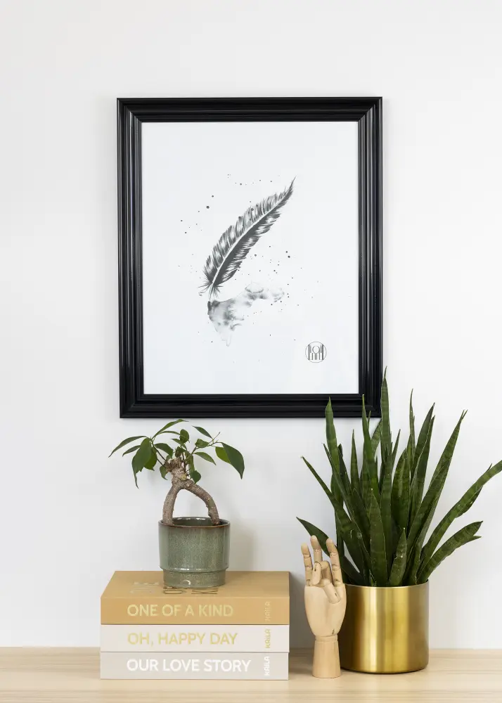 Focus Frame Charleston Black 50x70 cm