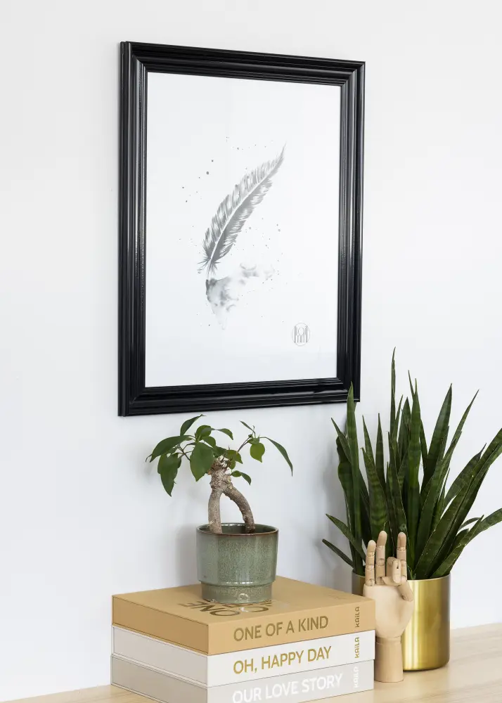 Focus Frame Charleston Black 50x70 cm