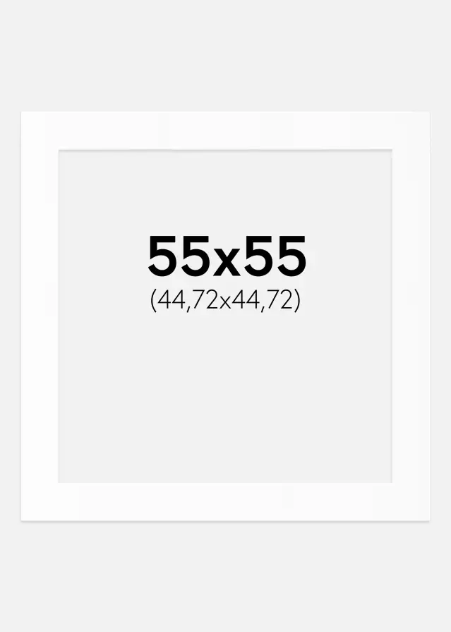 Artlink Mount White Standard (White Core) 55x55 cm (44,72x44,72)