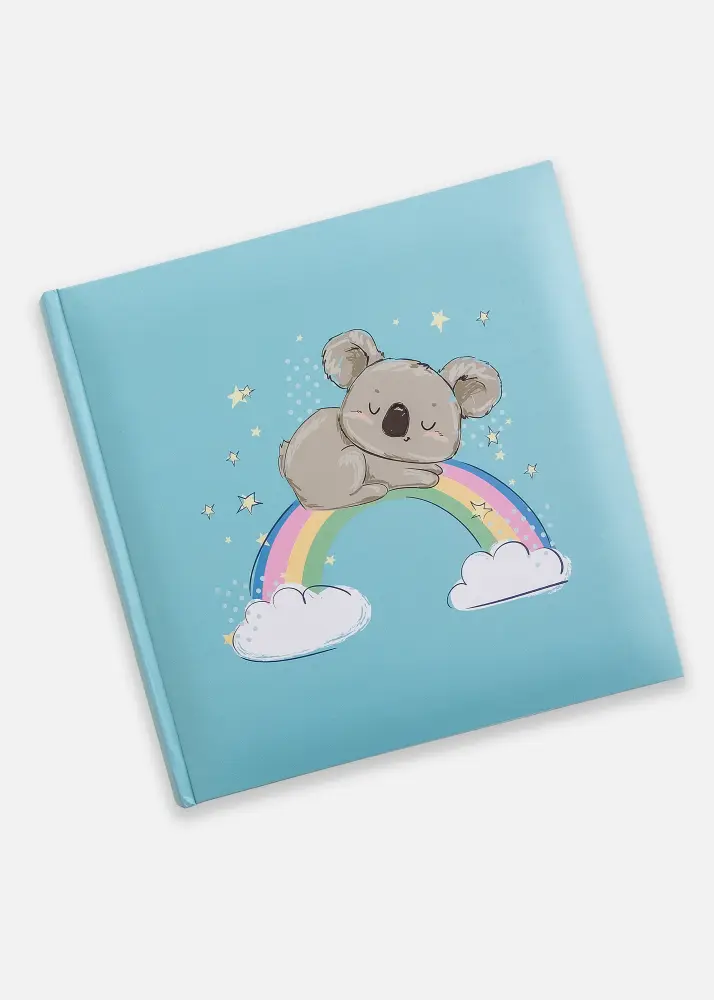 Walther Dreamer Baby Album Turquoise - 22.5x24 cm (80 White pages / 40 sheets)