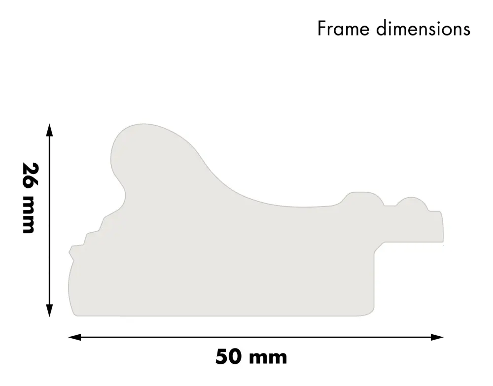 Estancia Frame Rokoko Gold 21x29,7 cm (A4)