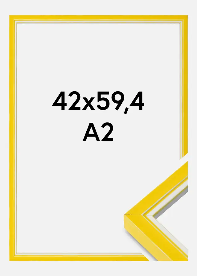 Mavanti Frame Diana Acrylic Glass Yellow 42x59.4 cm (A2)