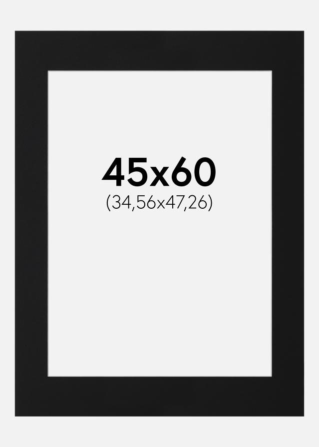 Artlink Mount Black Standard (White Core) 45x60 cm (34,56x47,26)