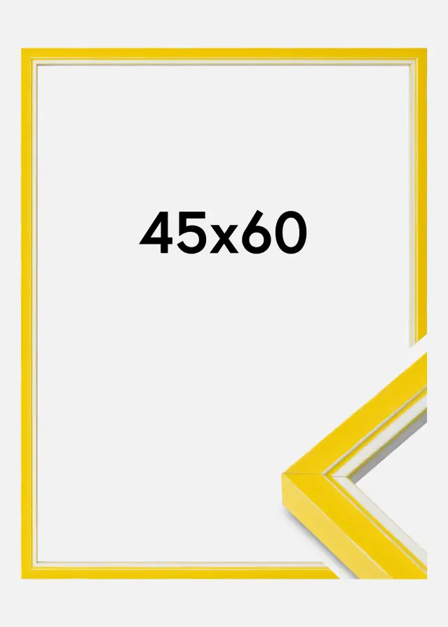 Mavanti Frame Diana Acrylic Glass Yellow 45x60 cm