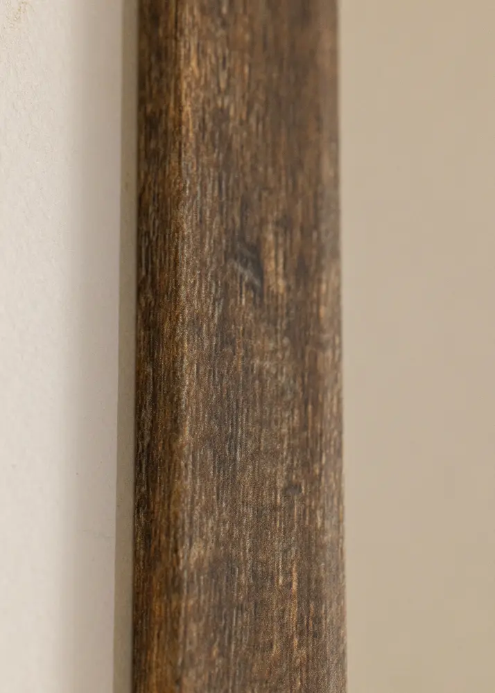 Ram med passepartou Frame Fiorito Washed Oak 60x80 cm - Picture Mount White 50x70 cm