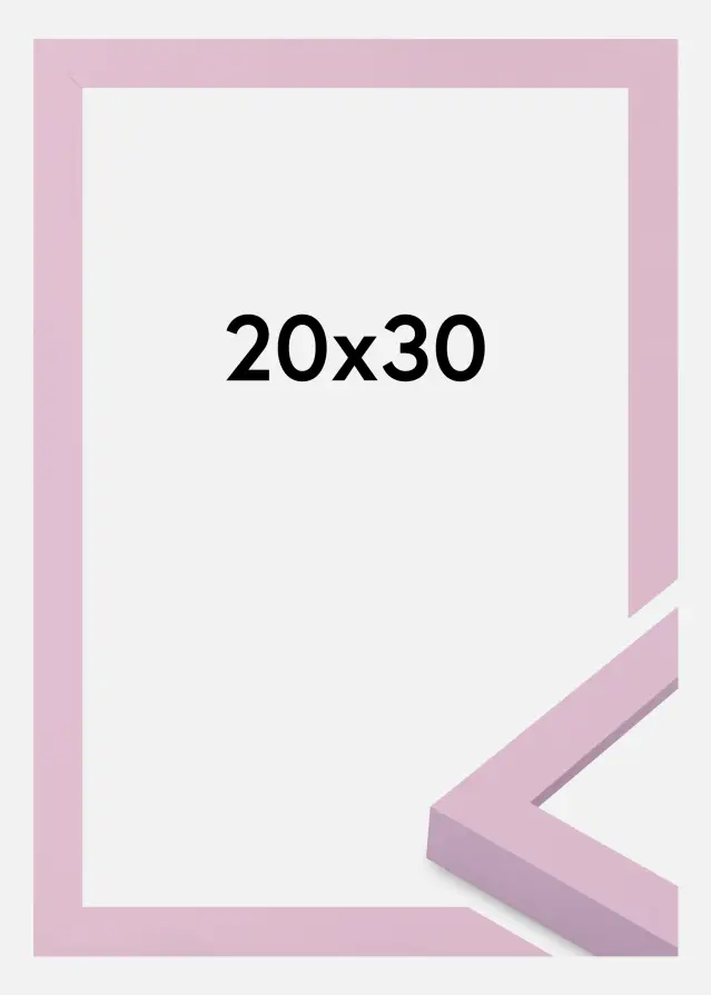 Jämtlands Ramfabrik Frame Selection Acrylic Glass Pink 20x30 cm