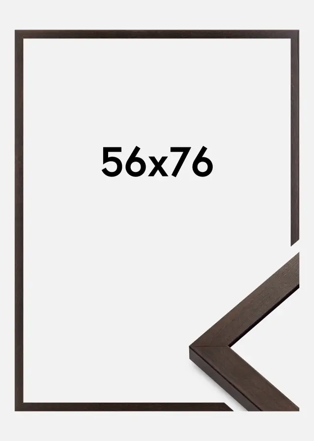 Artlink Factory I Frame Selection Acrylic Glass Walnut 56x76 cm